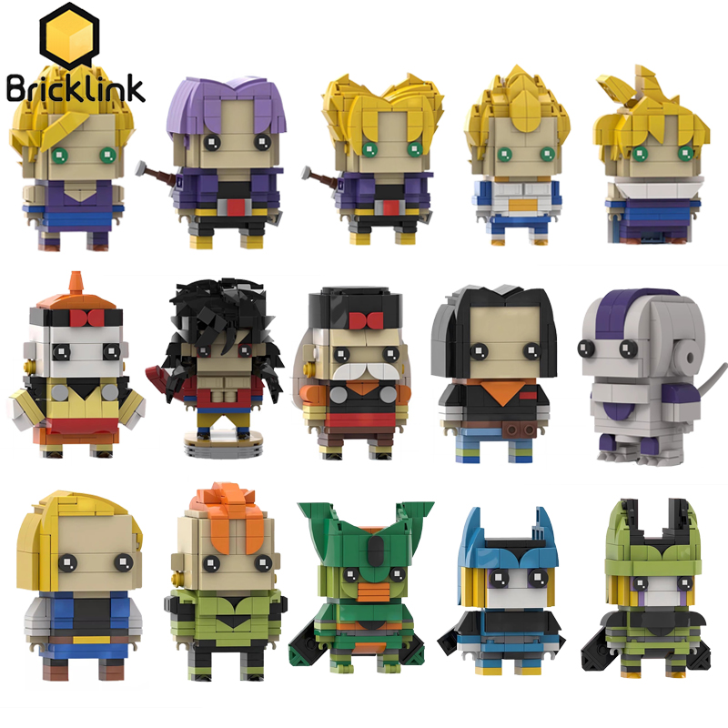 Model Kit Dragon Ball - Bricklink Ideeën MOC Anime Figuren Zeven