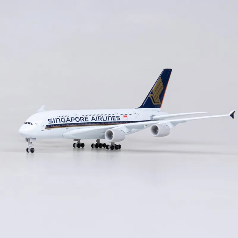 Model Kit Singapore - Metalen Vliegtuigen Vliegtuig Model 20 cm