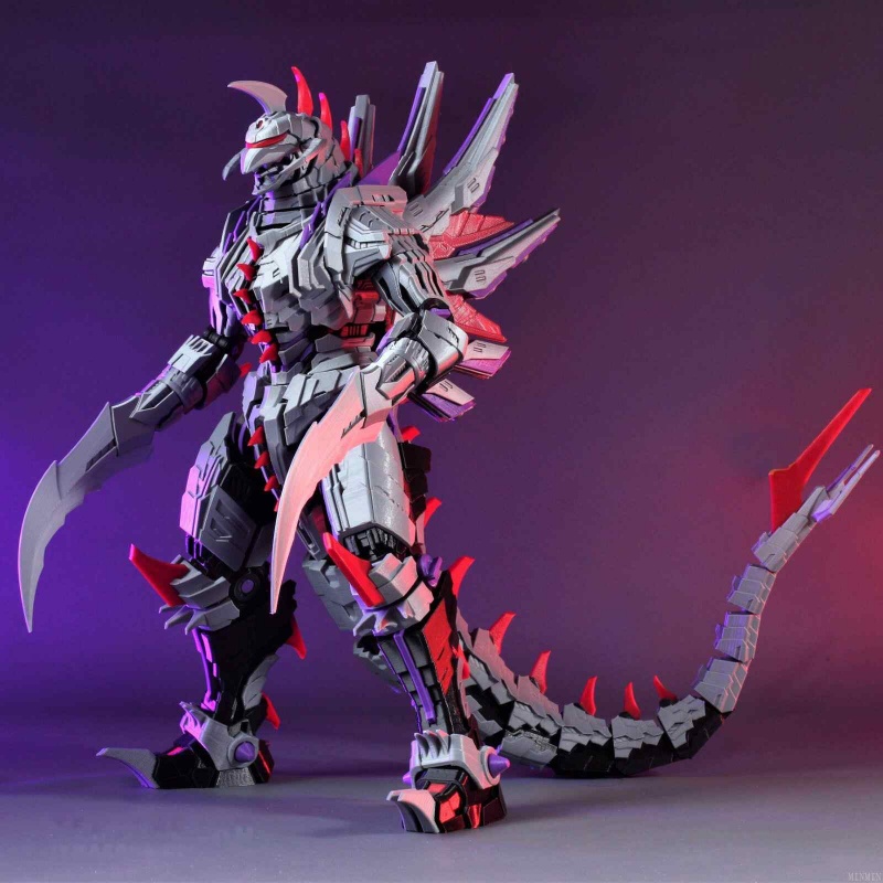 Model Kit Kiryu - Hot Mech Gigan Action Figure 3D-geprint