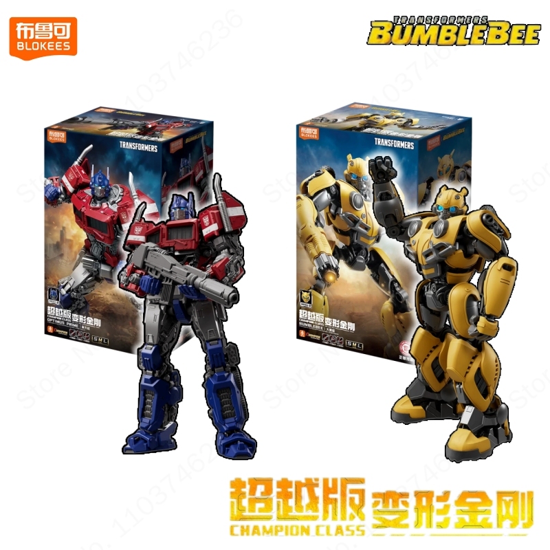Model Kit Transformers Blokees - Echte Blokees Transformers Bumblebee Optimus Prime