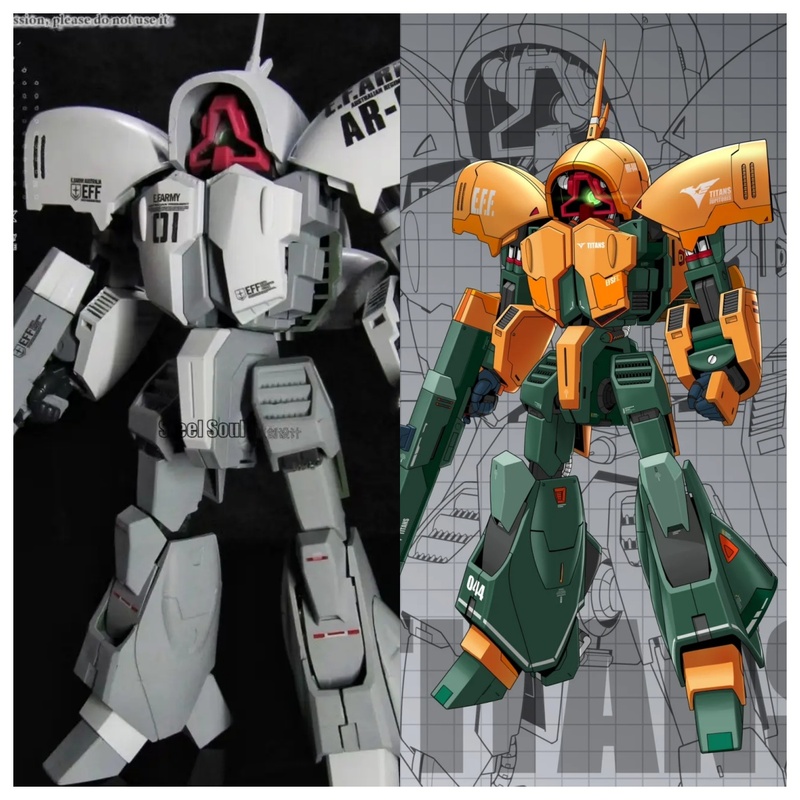 Model Kit Jms - Pumpkin Warrior Xw-2 Hg 1/144 Kleur