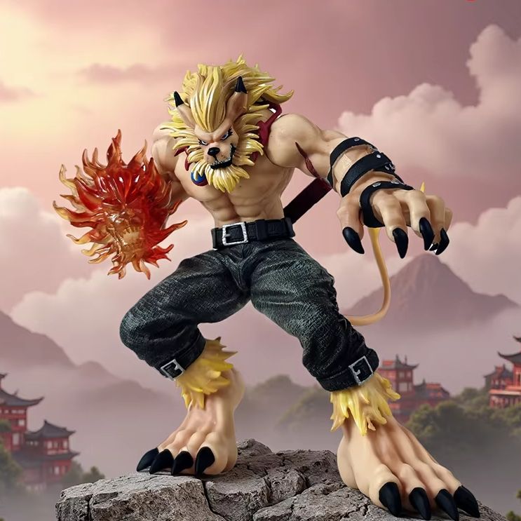 Model Kit Digimon - Premium Anime Digimon Figuren Soar Leomon