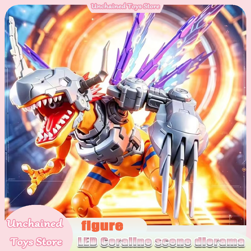 Model Kit Digimon - JWS Model FRS MetalGreymon Vaccine Digimon