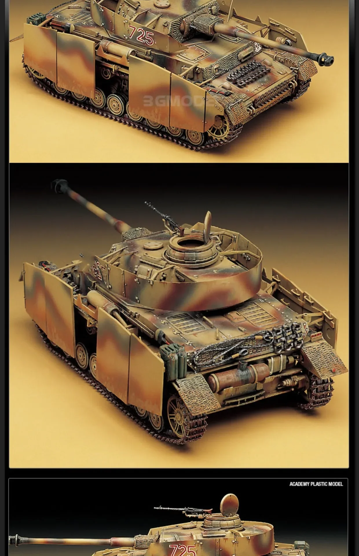 Model Kit Academy - Academie model 13233 Panzer IV Ausf.