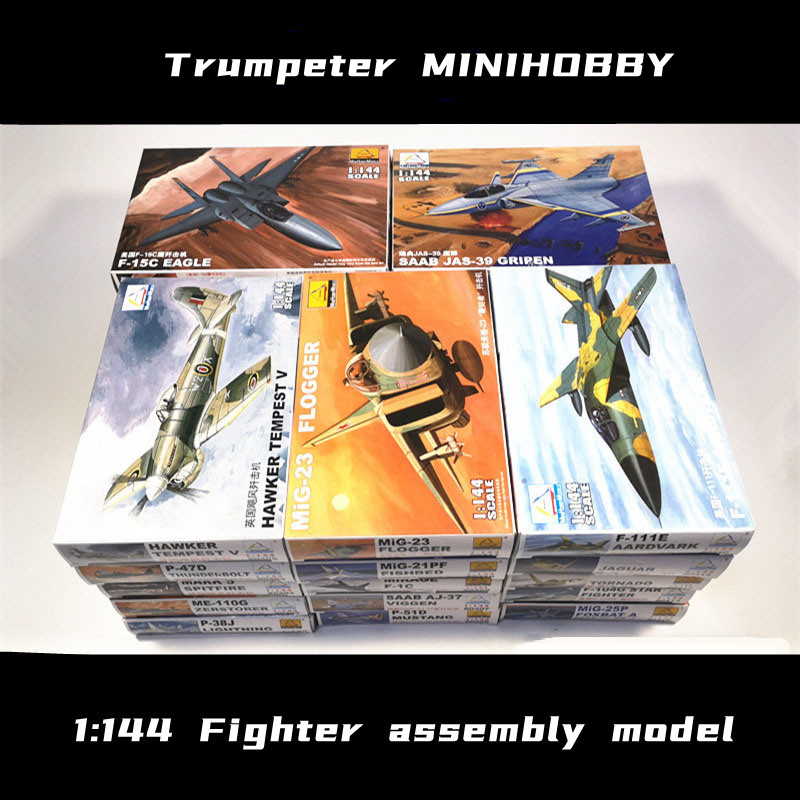 Model Kit Academy - TRUMPETER 1/144 Militair Vliegtuig Bouwmodel Plastic