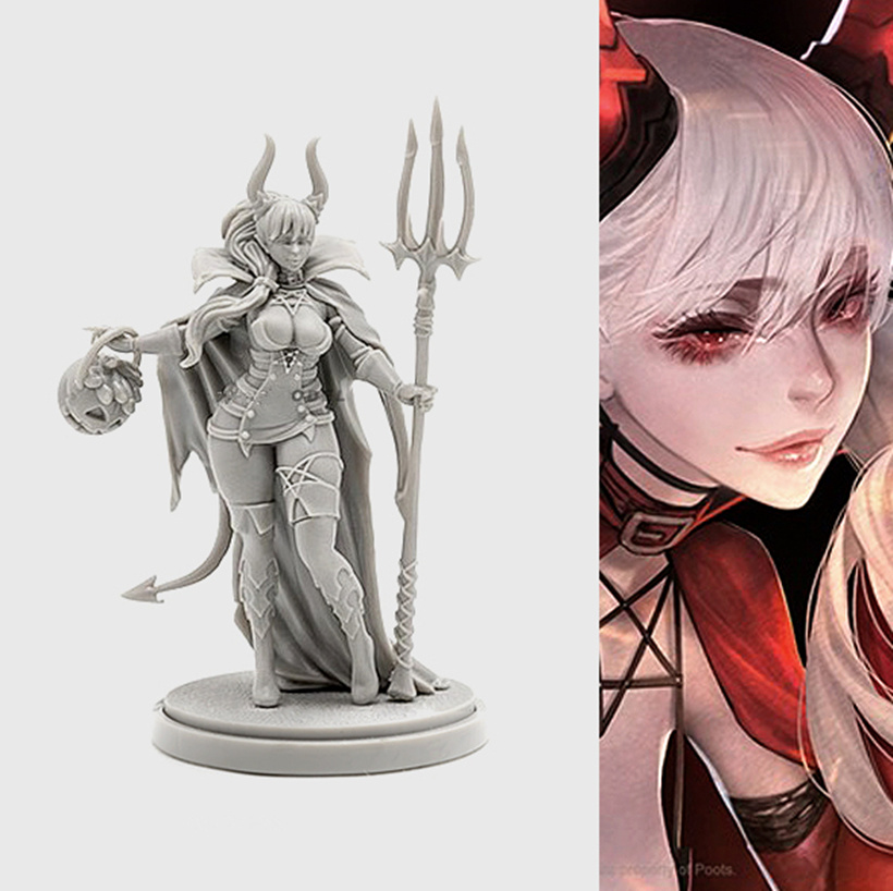 Model Kit Revell - modelbouwset harskit KINGDOM DEATH KD Goddess
