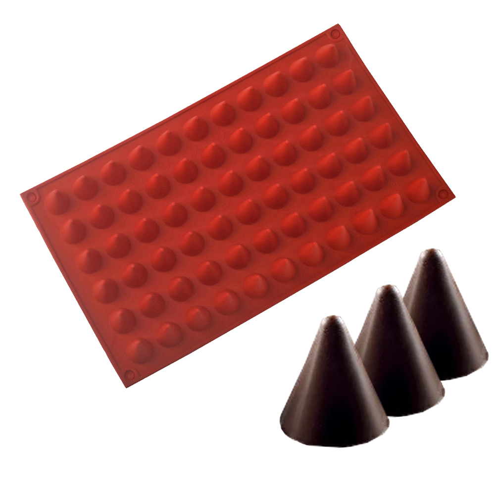 66-Cellen Kegel Chocolade Bakv - Model Kit For Beginners recensie en prijs