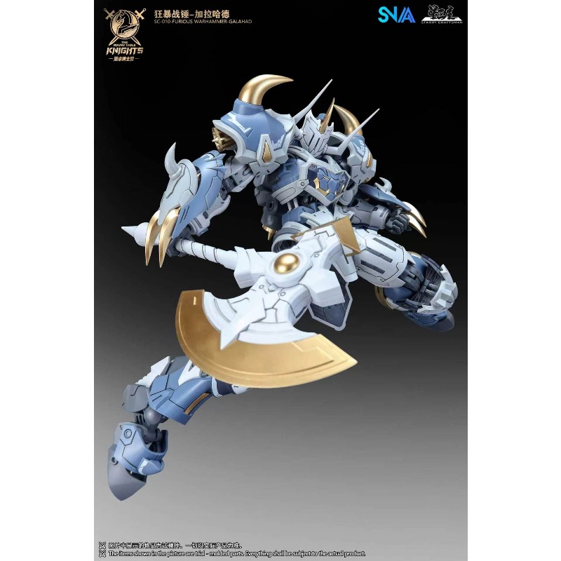SNAA Ronde Tafel Ridder Donker - Model Kit Xiaoyaozi recensie en prijs