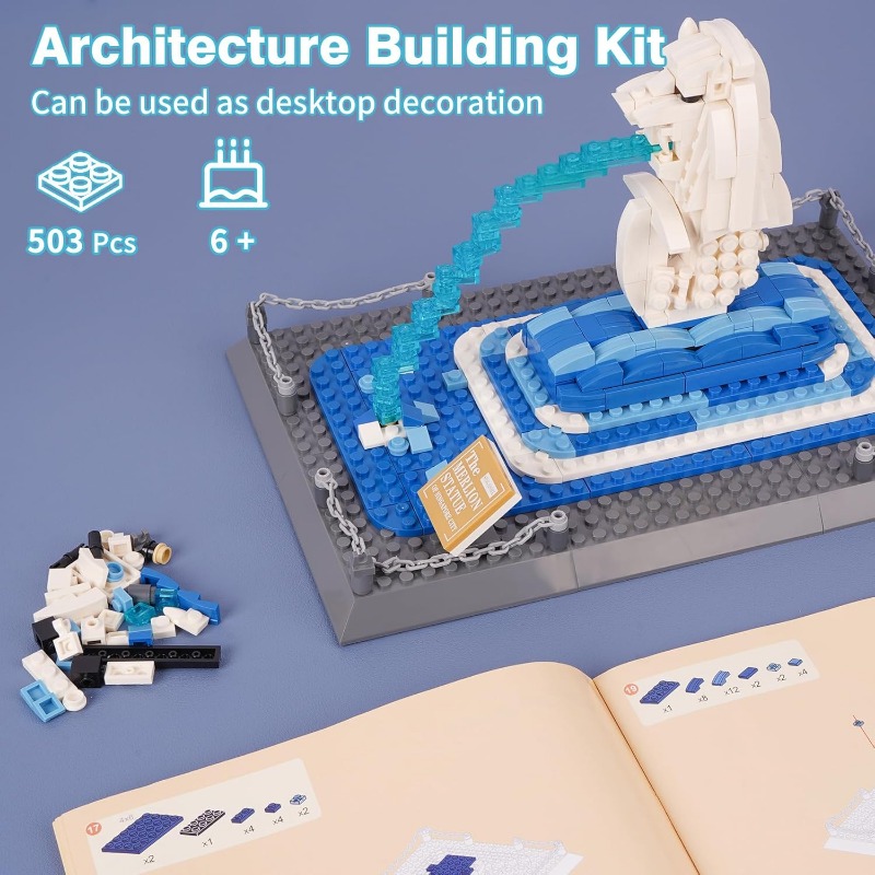 503-delige Singapore Merlion S - Model Kit Singapore recensie en prijs