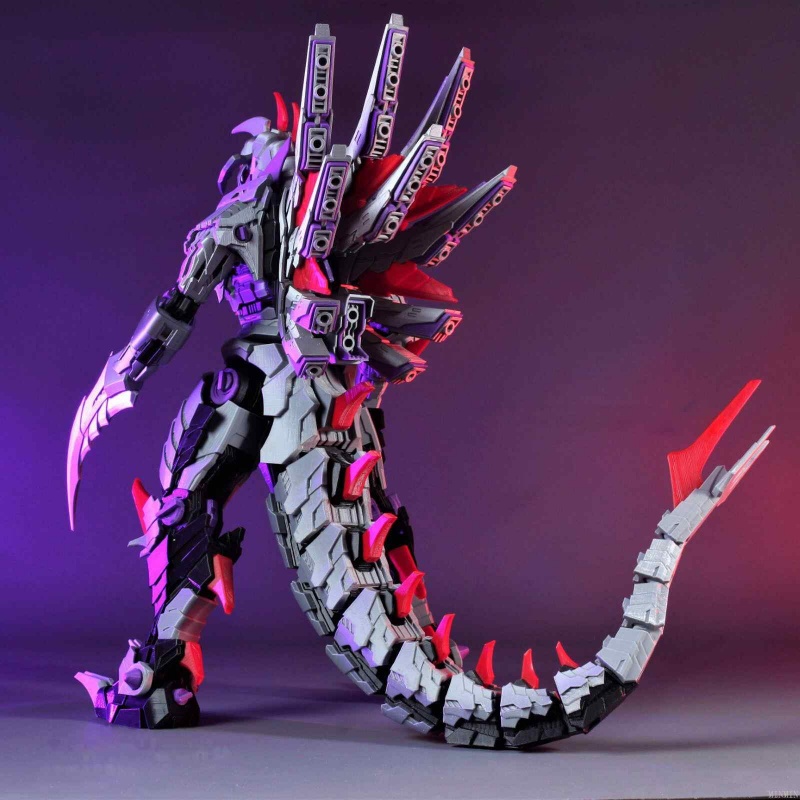 Hot Mech Gigan Action Figure 3 - Model Kit Kiryu recensie en prijs