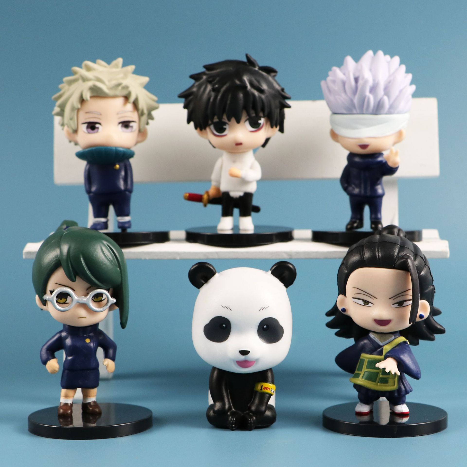 6 Stks/set Cartoon Jujutsu Kai - Model Kit Jujutsu Kaisen recensie en prijs