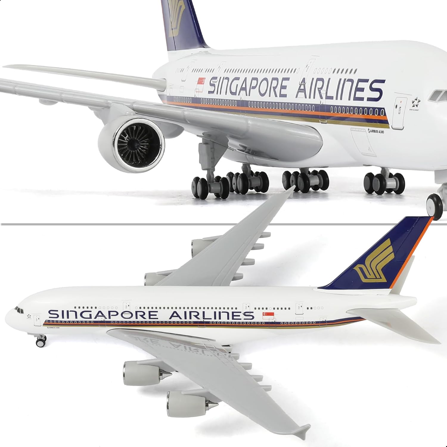 1/240 Singapore A380 vliegtuig - Model Kit Singapore recensie en prijs