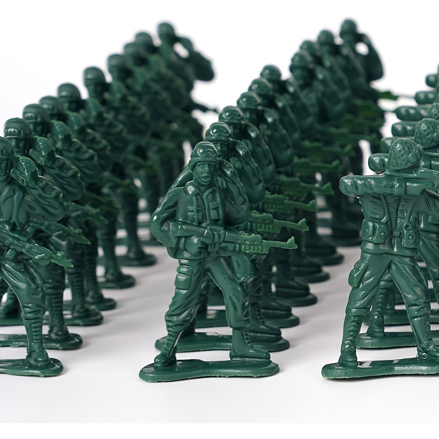 30 stuks groene 5 cm militaire - Model Kit Gunpla recensie en prijs