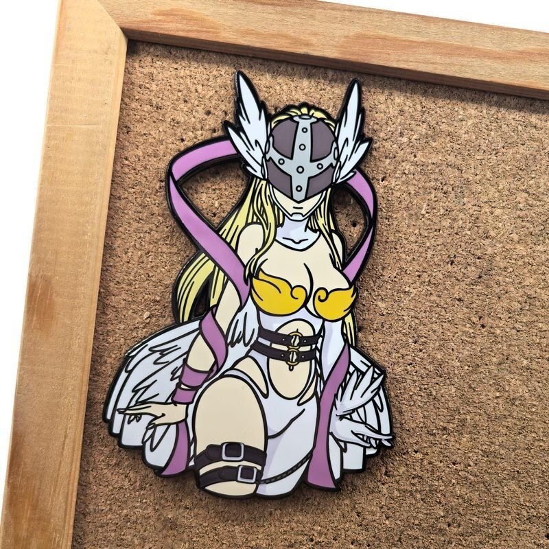 Digimon Angewomon metalen badg - Model Kit Digimon recensie en prijs