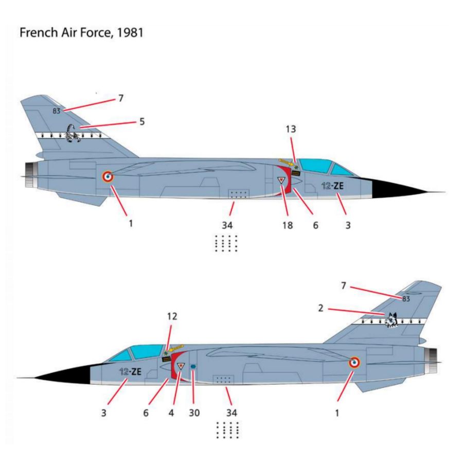 AC12665 ACADEMY 1/144 Dassault - Model Kit Academy recensie en prijs