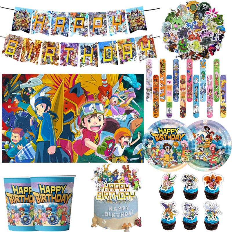 Digimon thema verjaardagsparty - Model Kit Digimon recensie en prijs