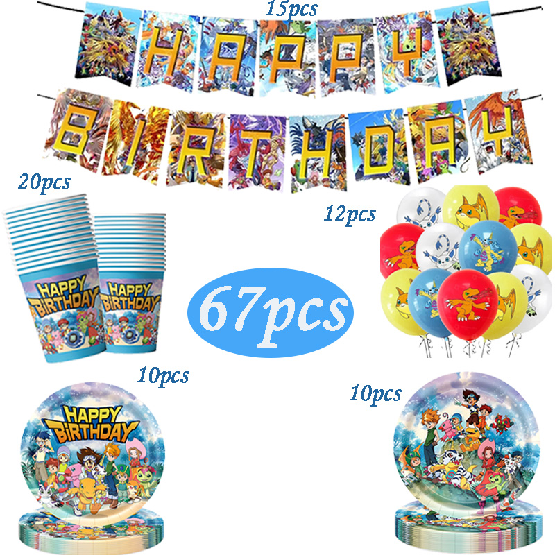 Digimon thema verjaardagsparty - Model Kit Digimon recensie en prijs