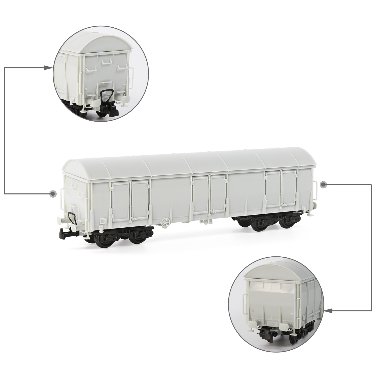 Evemodel HO Schaal 1:87 Blank  - Model Kit Lugia recensie en prijs