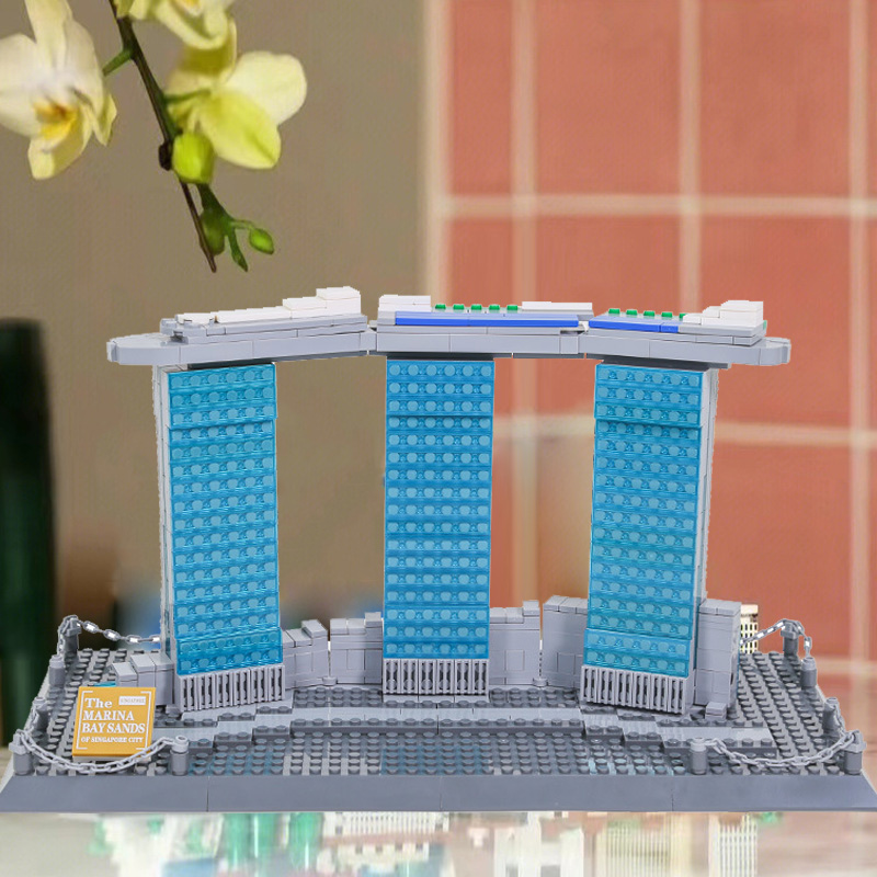 Creatieve bouwstenen Singapore - Model Kit Singapore recensie en prijs