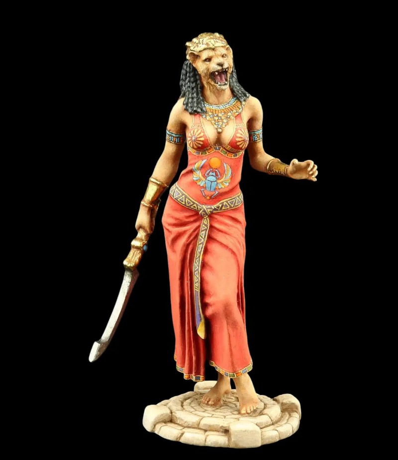 Egyptische godin Sekhmet 75mm  - Model Kit Wargreymon recensie en prijs