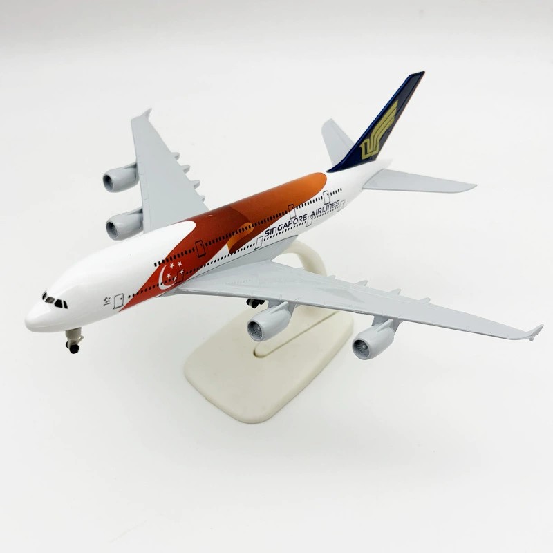 20cm Alloy Vliegtuigmodel A380 - Model Kit Singapore recensie en prijs