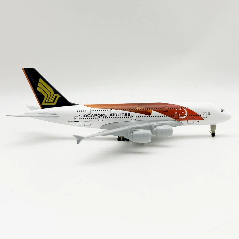 20cm Alloy Vliegtuigmodel A380 - Model Kit Singapore recensie en prijs