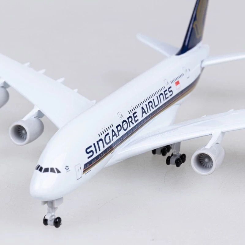 20 CM Metaallegering Vliegtuig - Model Kit Singapore recensie en prijs